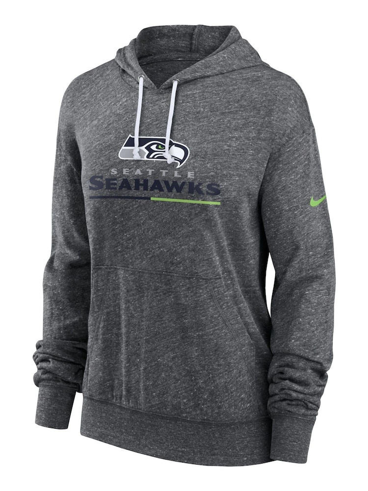 Fanatics Womens Grey NFL Seattle Seahawks Gym Vintage Hoodie Womens - Image 1 of 3 Fanatics Womens Grey NFL Seattle Seahawks Gym Vintage Hoodie Womens - Image 1 of 3
