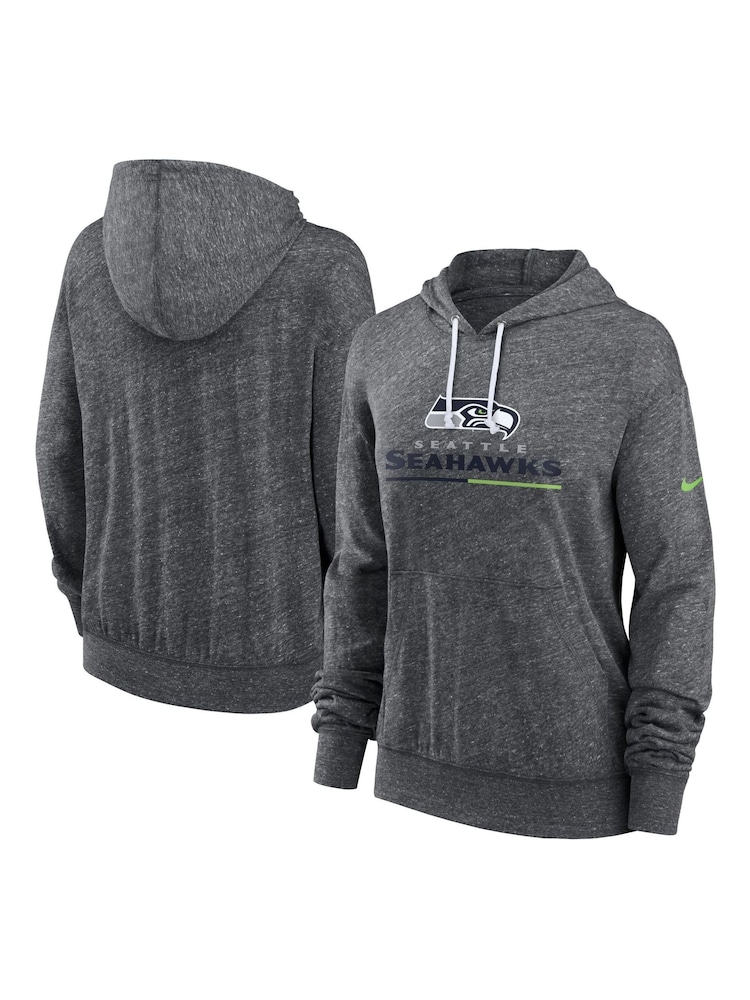 Fanatics Womens Grey NFL Seattle Seahawks Gym Vintage Hoodie Womens - Image 3 of 3 Fanatics Womens Grey NFL Seattle Seahawks Gym Vintage Hoodie Womens - Image 3 of 3