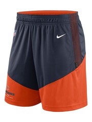 Nike Blue NFL Fanatics Chicago Bears On-Field Sideline Dri-Fit Knit Shorts - Image 1 of 4