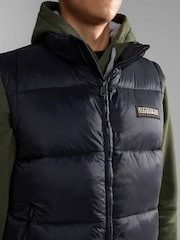 Napapijri Suomi Baffle Black Gilet - Image 4 of 7