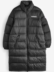 Napapijri Box Long Padded Black Jacket - Image 6 of 6