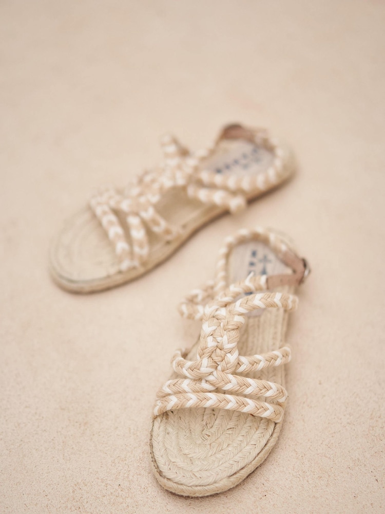 Manebi Lace-Up Rope Yucatán Sandals - Image 2 of 3 Manebi Lace-Up Rope Yucatán Sandals - Image 2 of 3