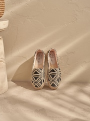 Črna rafija - Espadrile iz semiša Manebi Hamptons - Slika 2 iz 3