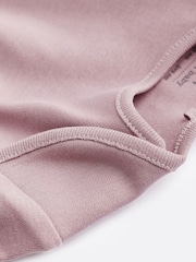 rožnata - nepogrešljiv; osnoven dolg rokav; z dolgimi rokavi 100% Cotton Baby bodi - Slika 6 iz 7