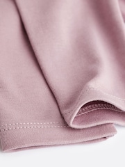 rožnata - nepogrešljiv; osnoven dolg rokav; z dolgimi rokavi 100% Cotton Baby bodi - Slika 7 iz 7