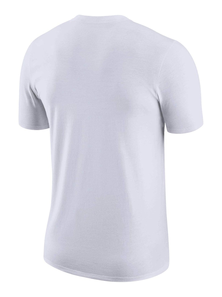 Nike White Fanatics Los Angeles Lakers Nike Essential Logo T-Shirt - Image 2 of 3