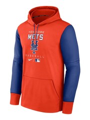 Nike Orange Fanatics New York Mets Nike Therma Hoodie - Image 2 of 3