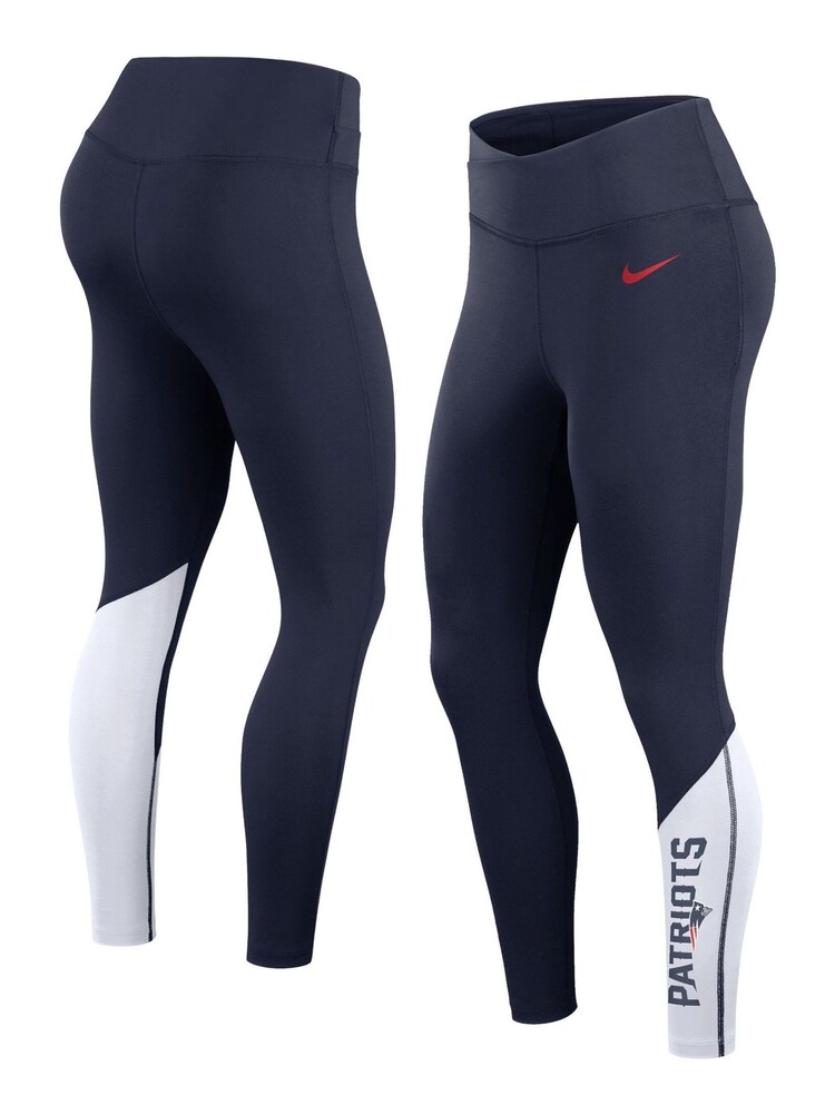 Nike Black NFL Fanatics Womens New England Patriots Black Leggings Womens - Image 1 of 3