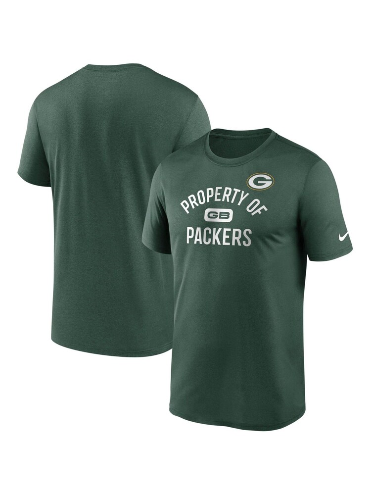 Nike Green NFL Fanatics Green Bay Packers Property of Football Shirt - Image 1 of 3