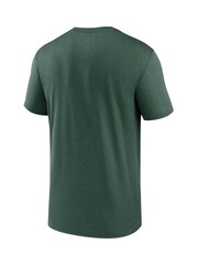 Nike Green NFL Fanatics Green Bay Packers Property of Football Shirt - Image 3 of 3