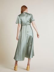 Rewritten Florence Waterfall Bridesmaid Midi Dress - Image 2 of 4