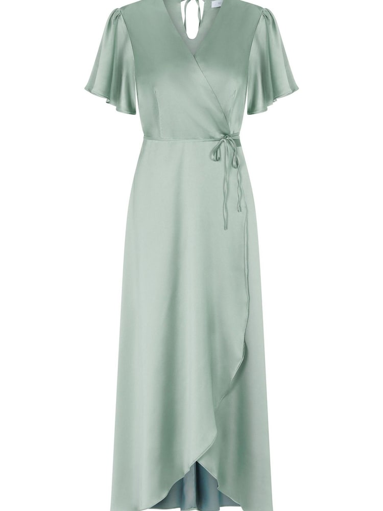 Rewritten Florence Waterfall Bridesmaid Midi Dress - Image 4 of 4