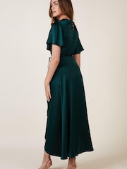 Зеленый - Платье для подружки невесты с каскадной юбкой Rewritten Florence - Image 2 of 5
