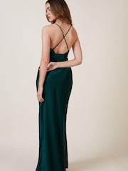 Rewritten Brooklyn Bridesmaid Dress With Waist Tie - Image 2 of 6