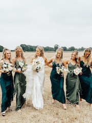 Rewritten Brooklyn Bridesmaid Dress With Waist Tie - Image 5 of 6