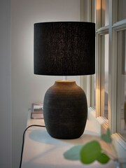 Black Fairford Small Table Lamp - Image 1 of 5