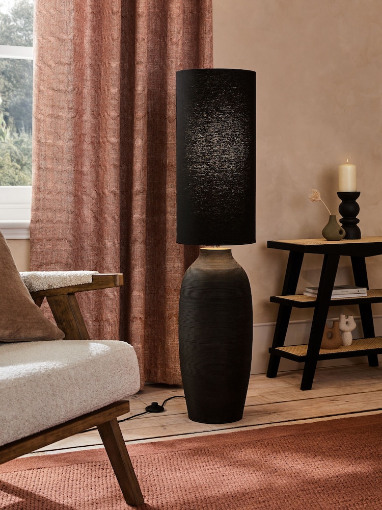 Black Fairford Floor Lamp - Image 1 of 4