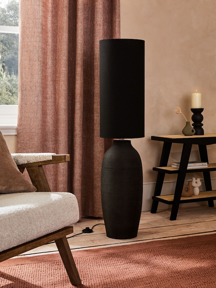 Black Fairford Floor Lamp - Image 2 of 4
