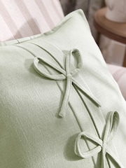 Laura Ashley Sasha 蝴蝶结 Seaspray 软垫 - 图片2 / 3