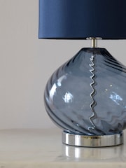 Blue Freya Table Lamp - Image 3 of 6