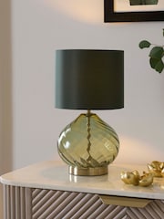 Green Freya Table Lamp - Image 1 of 5