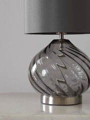 Smoke Grey Freya Table Lamp - Image 4 of 5
