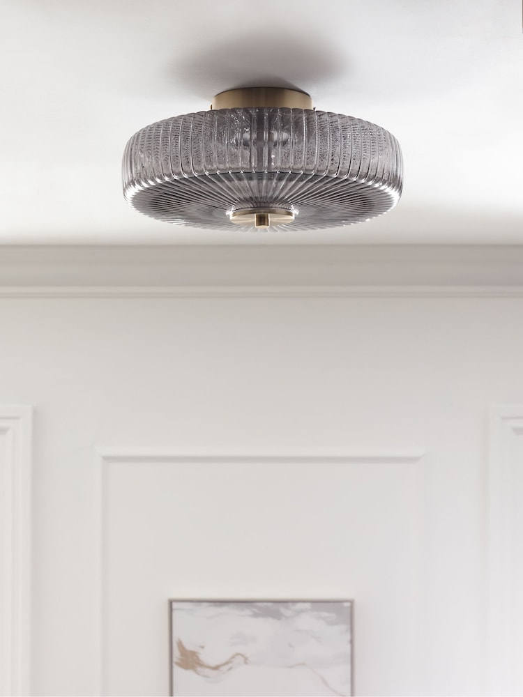 Smoke Grey Lexington Large Flush Fitting - Image 2 of 6 Smoke Grey Lexington Large Flush Fitting - Image 2 of 6
