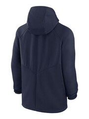 Nike Blue NFL Fanatics New England Patriots Field Full Zip Hoodie - Image 3 of 3