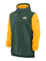 Nike Green NFL Fanatics Green Bay Packers Sideline Player Lightweight Jacket - Image 1 of 3