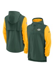 Nike Green NFL Fanatics Green Bay Packers Sideline Player Lightweight Jacket - Image 3 of 3