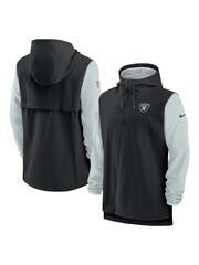 Nike Black NFL Fanatics Las Vegas Raiders Sideline Player Lightweight Jacket - Image 3 of 3