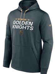 Las Vegas Golden Knights Fanatics Grey Branded Authentic Pro Performance Pullover Hoodie - Image 1 of 3