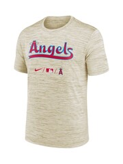 Nike Cream Fanatics Los Angeles Angels of Anaheim Nike City Connect Legend Practice Velocity Football Shirt - Image 2 of 3