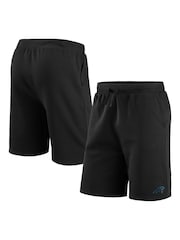 Fanatics NFL Carolina Panthers Branded Essential Black Shorts - Image 1 of 3