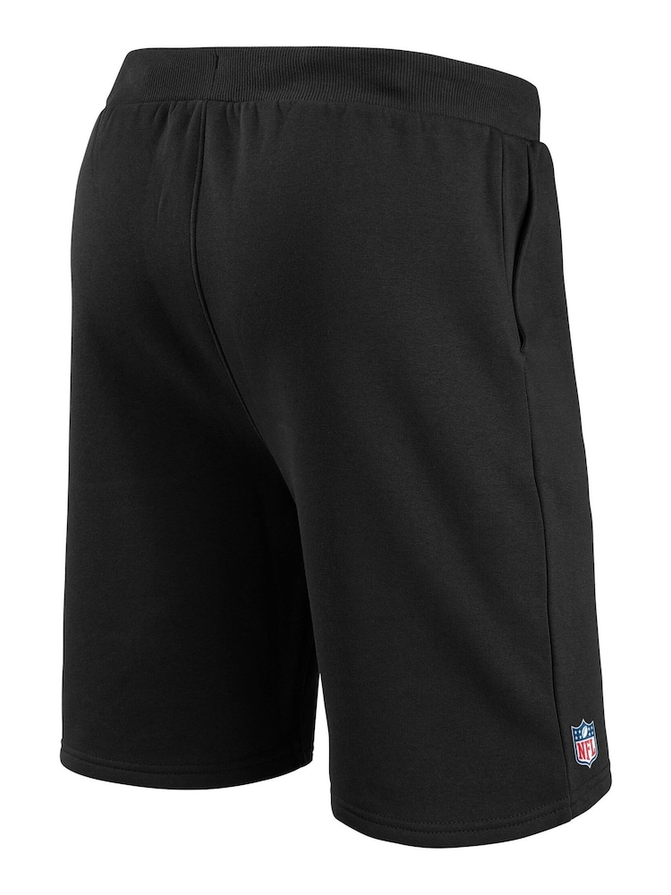 Fanatics NFL Carolina Panthers Branded Essential Black Shorts - Image 3 of 3