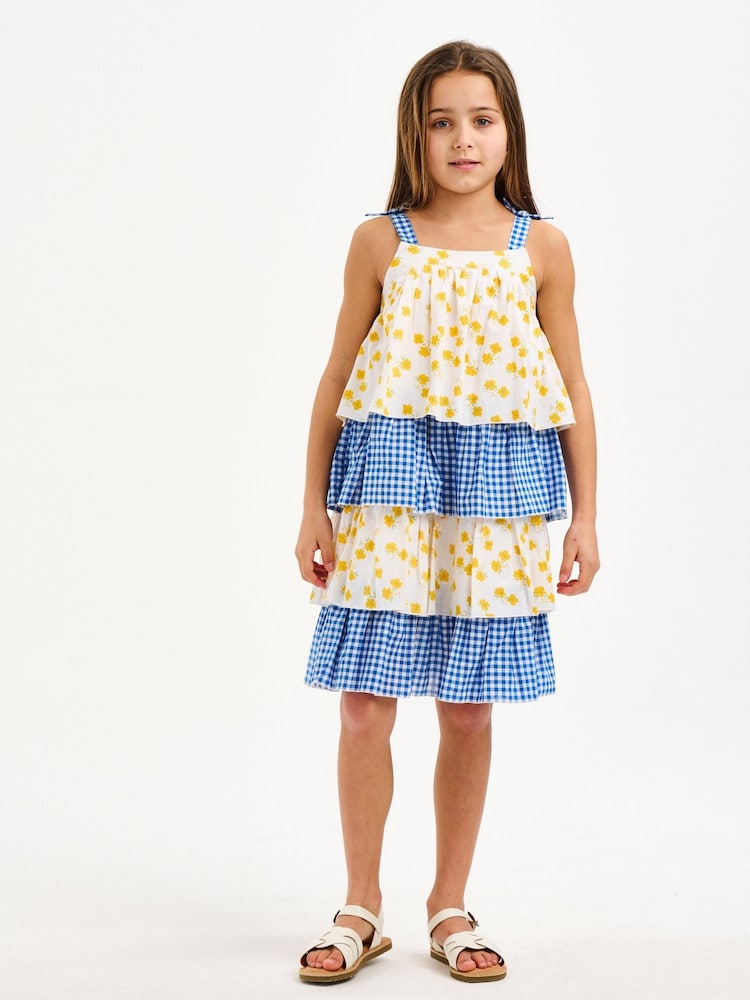 Nicole Miller Blue Dress - Image 1 of 6