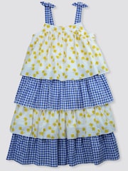 Nicole Miller Blue Dress - Image 3 of 6
