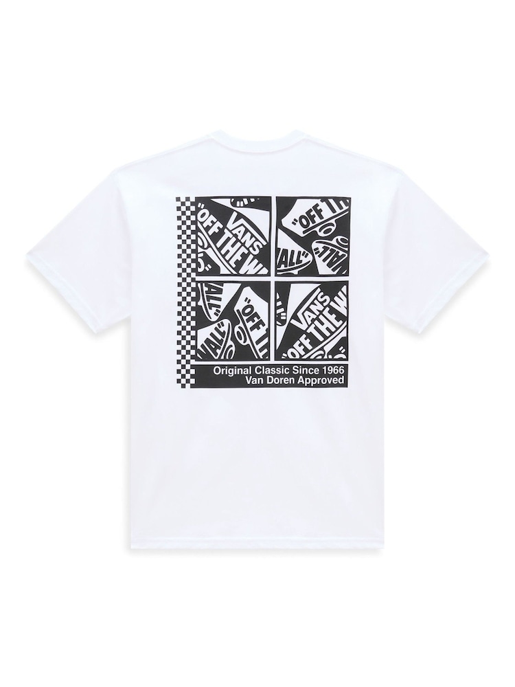 Vans Mens Tech Box Short Sleeve 100% Cotton T-Shirt - Image 2 of 3 Vans Mens Tech Box Short Sleeve 100% Cotton T-Shirt - Image 2 of 3