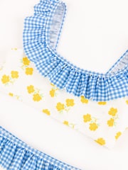 Nicole Miller Printed Frill Bikini - Image 3 of 5