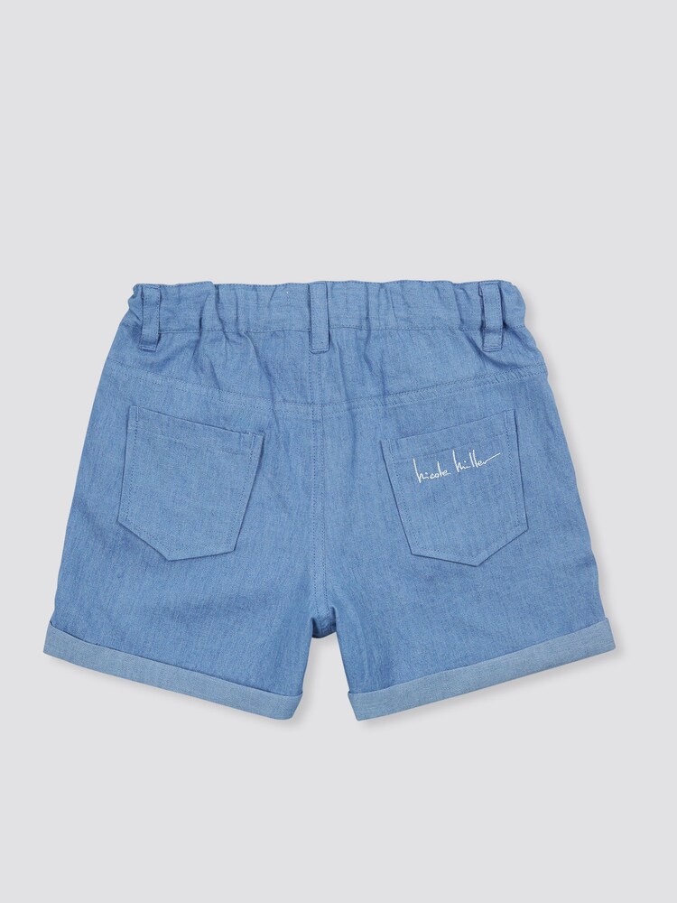 Nicole Miller Denim Blue Shorts - Image 2 of 3