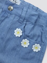 Nicole Miller Denim Blue Shorts - Image 3 of 3