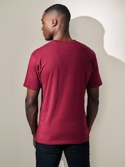 Красно-коричневый - Vans Mens Classic 100% Cotton T-Shirt - Image 2 of 5