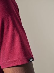 Красно-коричневый - Vans Mens Classic 100% Cotton T-Shirt - Image 4 of 5