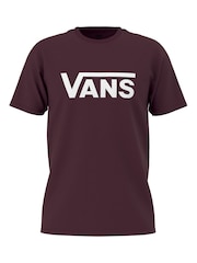 Красно-коричневый - Vans Mens Classic 100% Cotton T-Shirt - Image 5 of 5