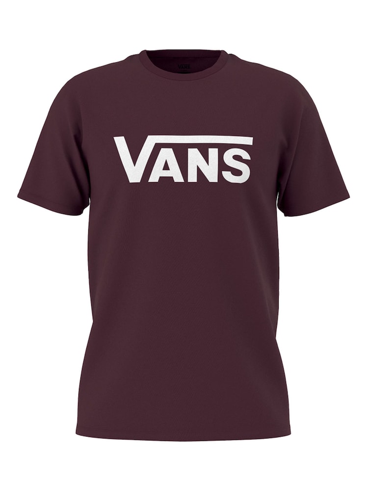 Красно-коричневый - Vans Mens Classic 100% Cotton T-Shirt - Image 5 of 5