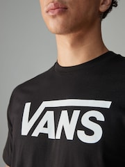 Черный - Vans Mens Classic 100% Cotton T-Shirt - Image 3 of 5