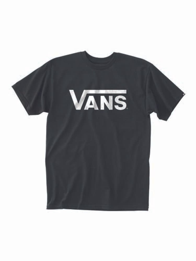 Черный - Vans Mens Classic 100% Cotton T-Shirt - Image 5 of 5