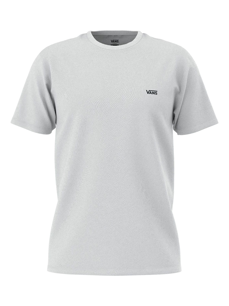 Белый - Vans Мужской левый ящик с логотипом 100% хлопок футболка - Image 4 of 4