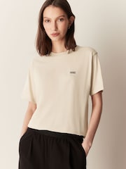 Vans Beige 100% Cotton T-Shirt - Image 1 of 4