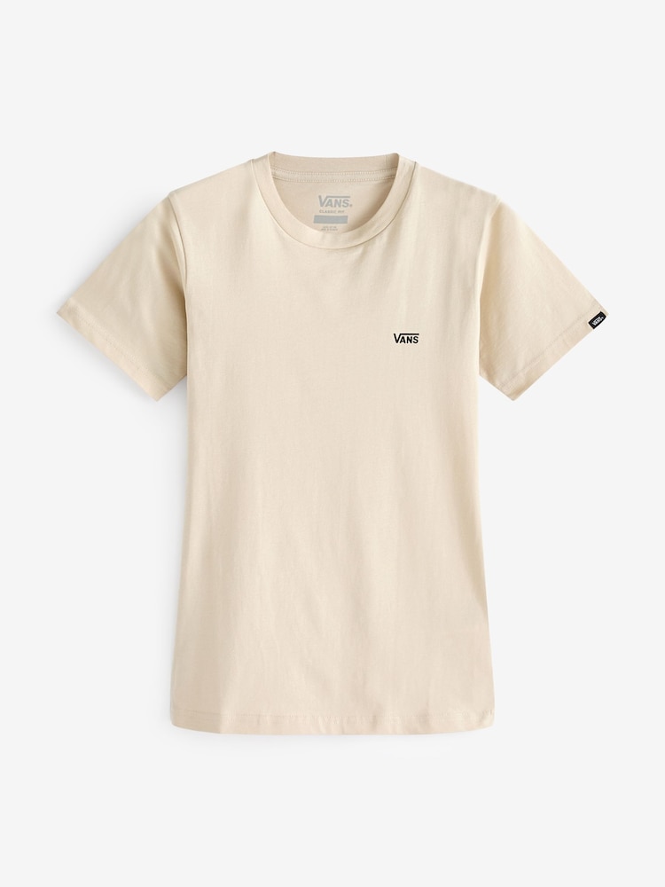 Vans Beige 100% Cotton T-Shirt - Image 4 of 4
